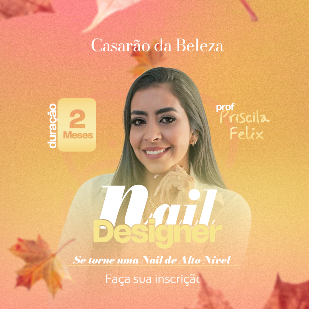 Curso Profissional que ensina tudo sobre Nail Design
